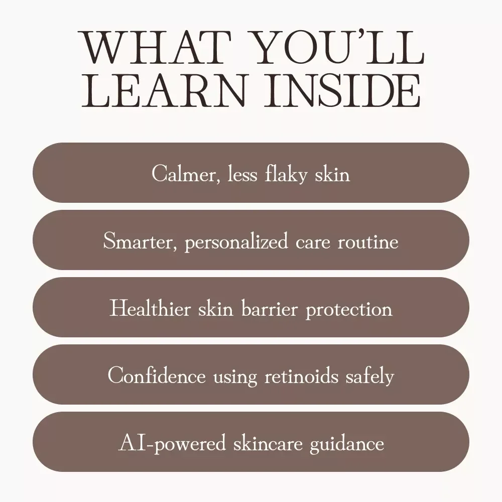 Smooth Moves: Navigating Flaky Skin While Using Retinoids | Skincare eBook for Managing Peeling, Dryness & Irritation | Digital Download Guide on What to Do When Skin Is Flaky or Peeling with Retinoids