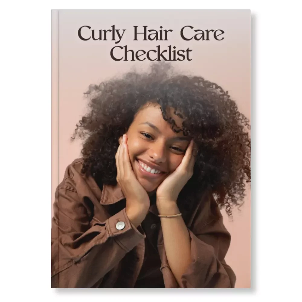 Curly Hair Care Checklist | Printable Digital Download | Ultimate Guide on How to Care for Curly Hair | Natural Hair Routine Planner & Wash Day Organizer
