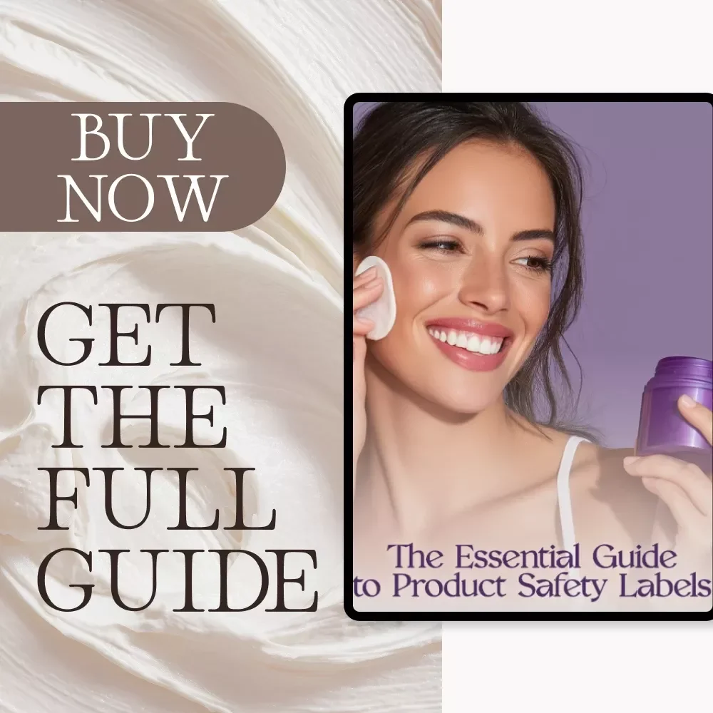 The Essential Guide to Product Safety Labels | How to Assess Product Safety from Labels (Parabens, Phthalates & More) | Digital Download eBook for Conscious Consumers