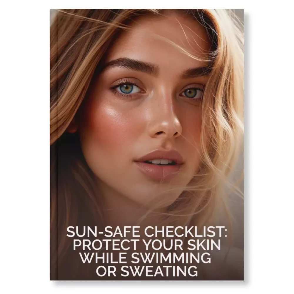 Sun-Safe Checklist: Protect Your Skin While Swimming or Sweating | Printable Guide for Swimmers & Outdoor Enthusiasts | Tips for Sun Protection When Swimming or Sweating | Instant Digital Download