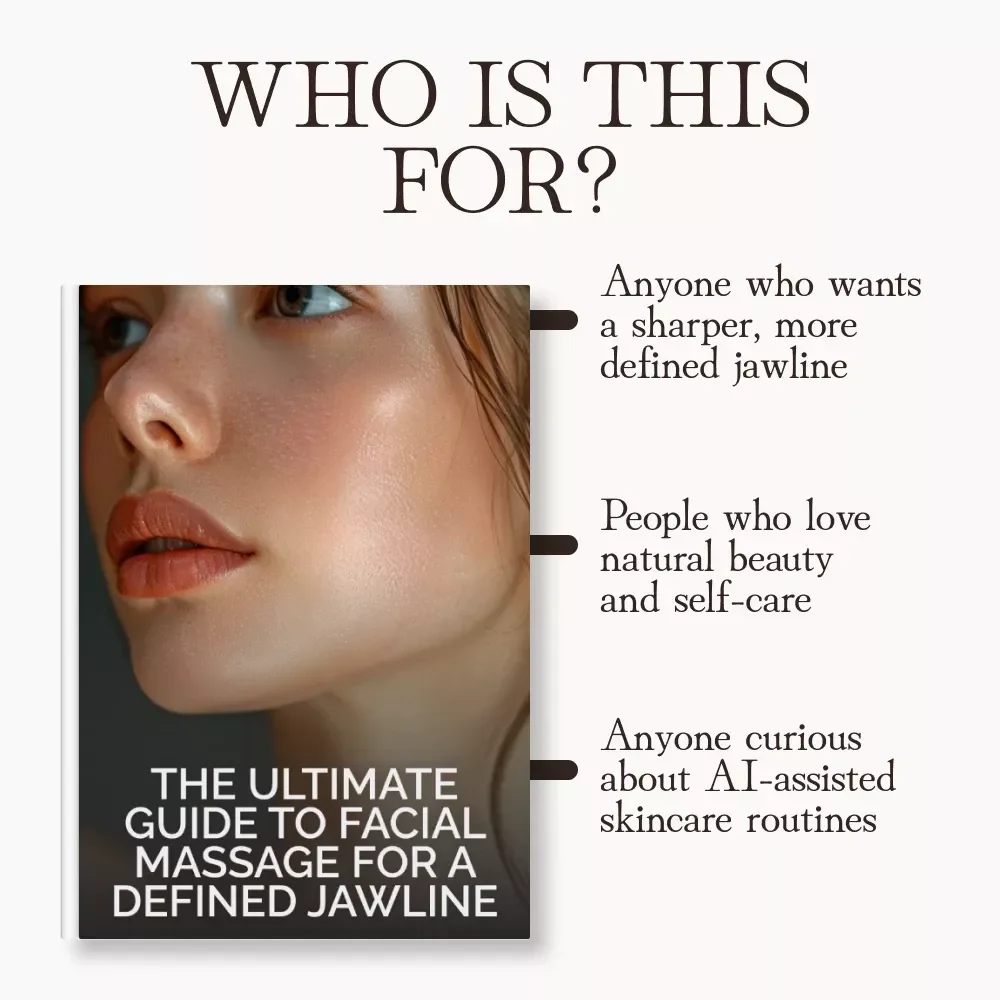 The Ultimate Guide to Facial Massage for a Defined Jawline | Facial Massage Techniques for Jawline Definition | Digital eBook for Natural Sculpting & Glow