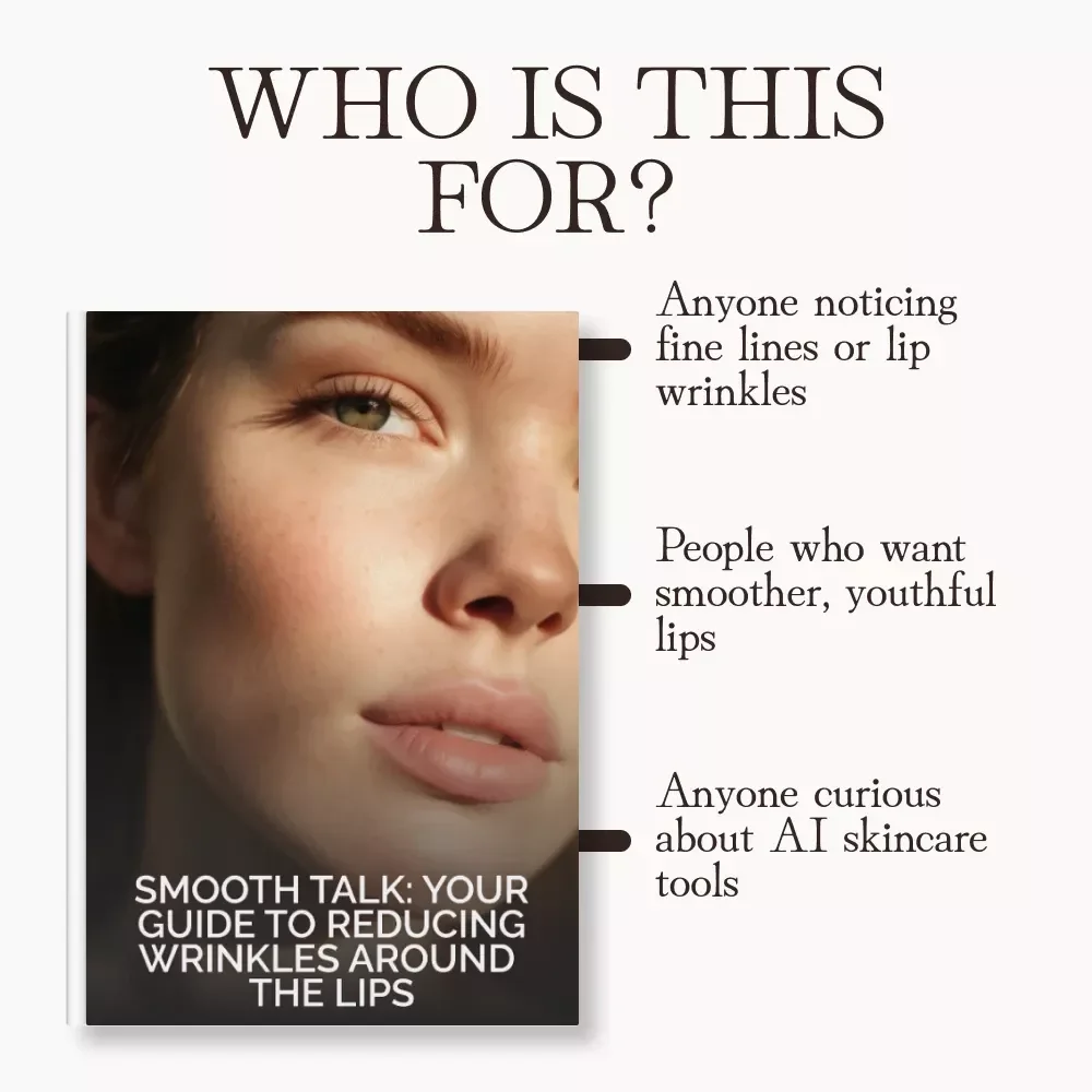 Smooth Talk: Your Guide to Reducing Wrinkles Around the Lips | Anti-Aging eBook, Skincare Routine Guide, How to Reduce Wrinkles Around Lips