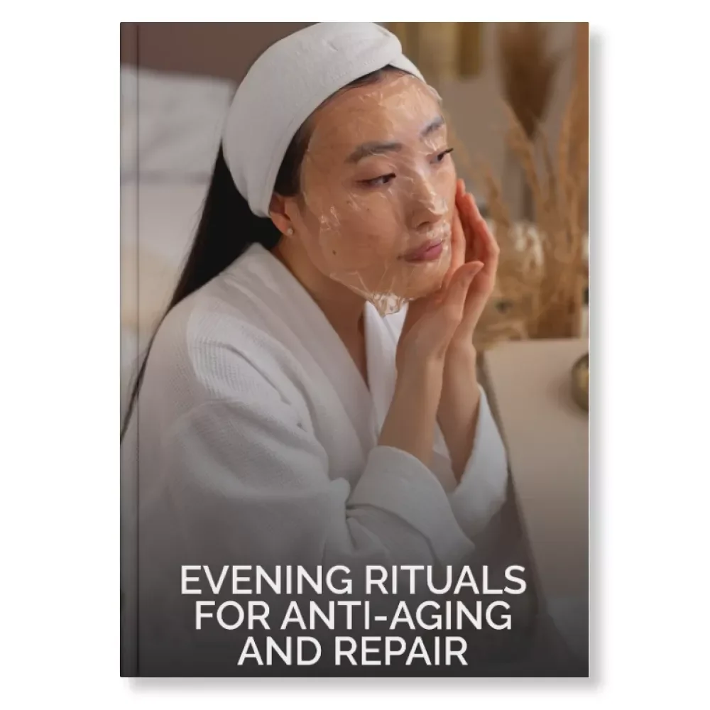 Evening Rituals for Anti-Aging and Repair | eBook Guide on How to Build a Night Routine for Anti-Aging and Repair | Digital Skincare Routine Download