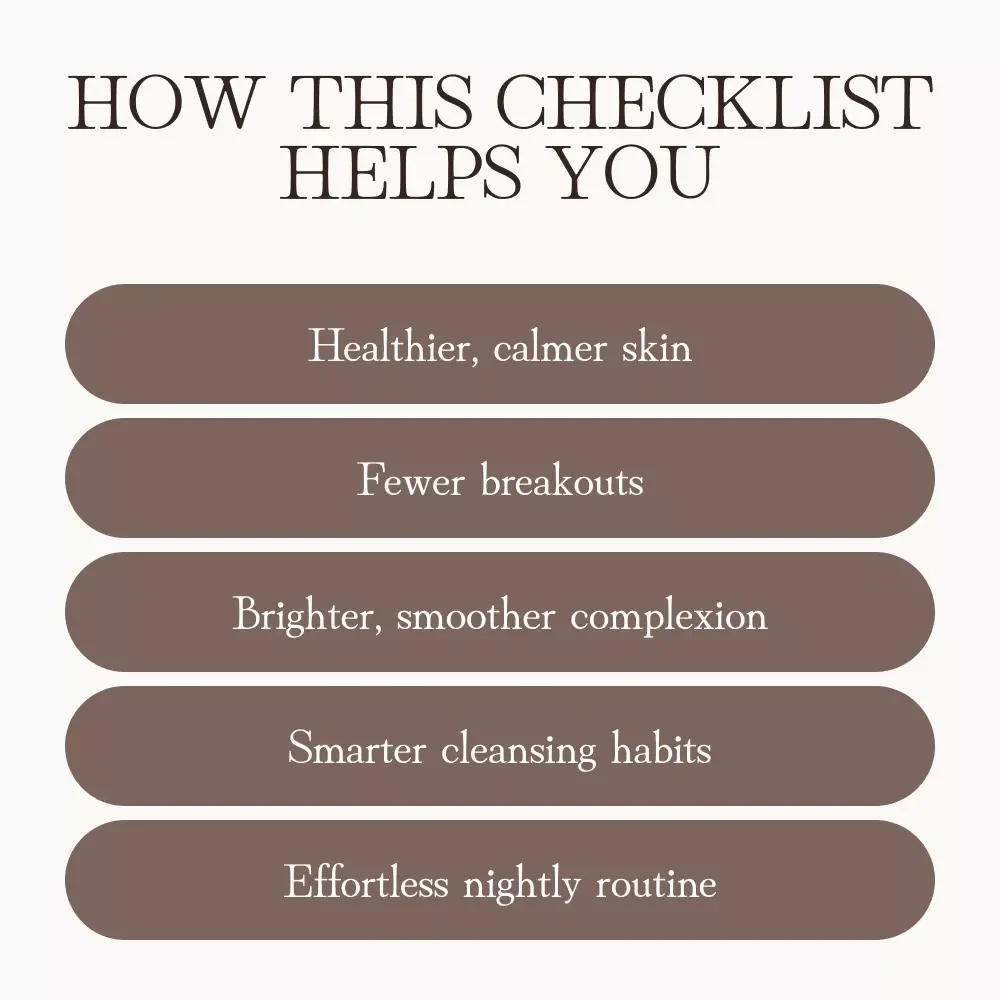 Makeup Removal Mistakes Checklist | Digital Download Guide for Skincare Lovers | Avoid Common Makeup Removal Mistakes & Protect Your Skin