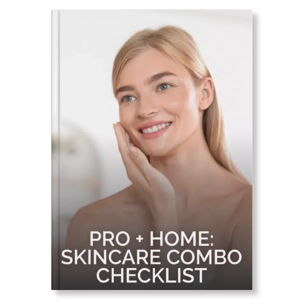 Pro + Home: Skincare Combo Checklist | How to Combine Professional Treatments with At-Home Skincare | Digital Skincare Routine Guide for Radiant, Healthy Skin