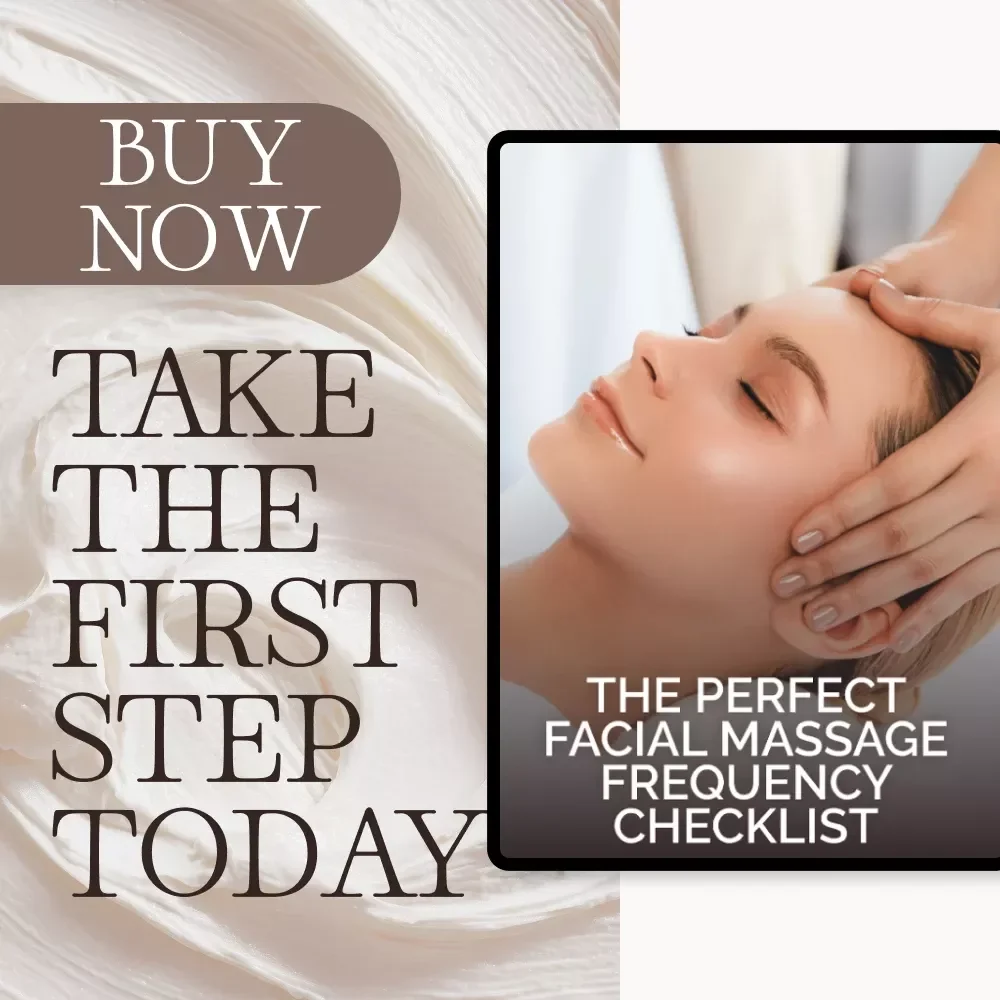 The Perfect Facial Massage Frequency Checklist | Digital Skincare Guide for Glowing Skin | How Often Should You Do Facial Massage eBook