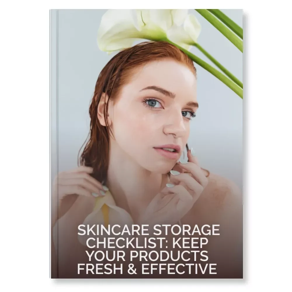 Skincare Storage Checklist: Keep Your Products Fresh & Effective | Printable Digital Download | Self-Care Organizer for Beauty Lovers | Best Way to Store Skincare Products