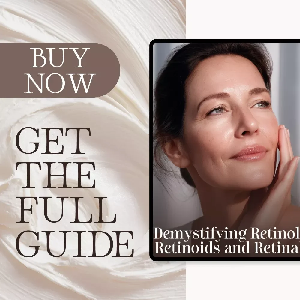 Demystifying Retinol, Retinoids and Retinal — The Ultimate Skincare Guide | Learn What’s the Difference Between Retinol, Retinoid, Retinal | Digital Download for Glowing, Healthy Skin