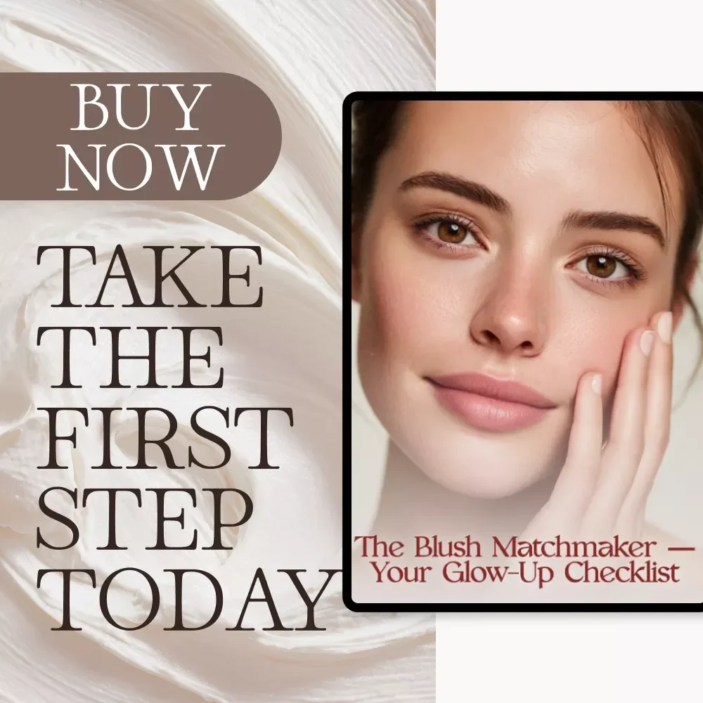 The Blush Matchmaker Checklist | How to Choose the Right Blush for Your Skin Tone | Digital Beauty Guide for Effortless Glow | Printable Makeup Checklist & Pro Tips