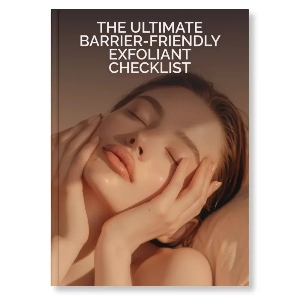 The Ultimate Barrier-Friendly Exfoliant Checklist ✨ | Digital Skincare Guide for Healthy, Glowing Skin | What Are Barrier-Friendly Exfoliants Printable PDF