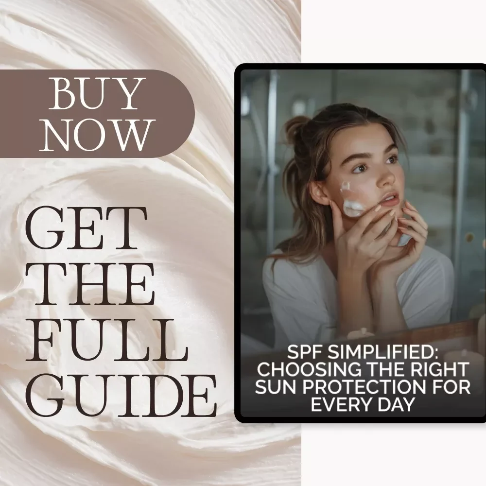 SPF Simplified: Choosing the Right Sun Protection for Every Day – Digital Skincare Guide for What SPF Number Should You Choose for Daily Use | Ultimate Sun Care Routine & AI-Enhanced Skin Protection eBook