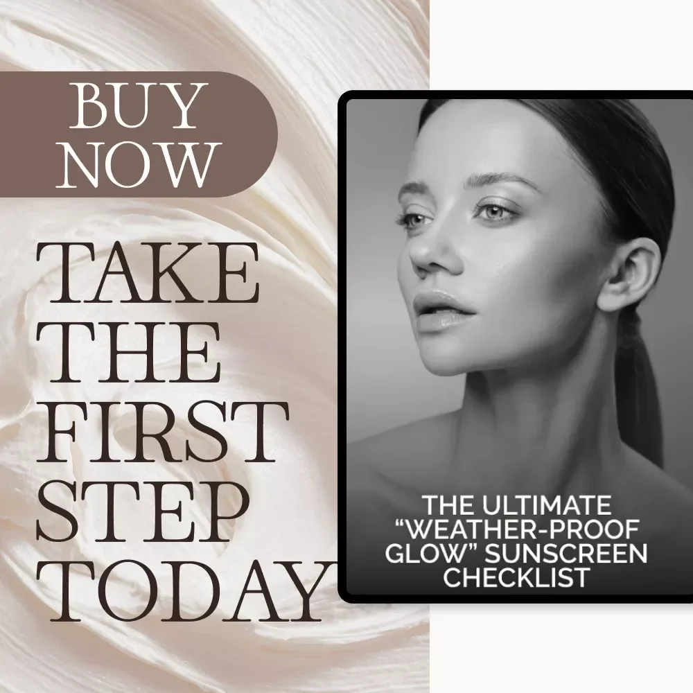The Ultimate “Weather-Proof Glow” Sunscreen Checklist | Digital Skincare Guide for Every Season | How to Choose Sunscreen in Different Weather | SPF Routine Planner for Sunny, Cloudy, Snowy, or Windy Days