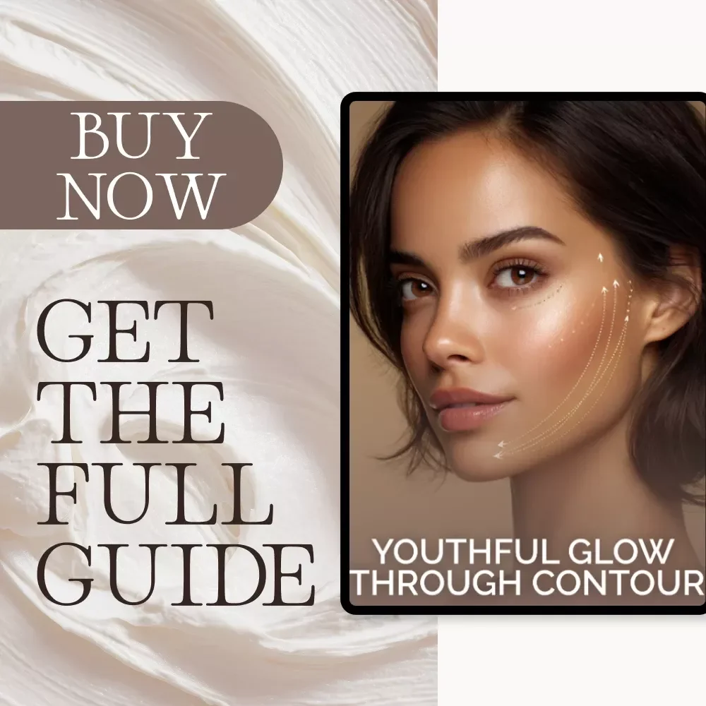 Youthful Glow Through Contour | Digital Guide for Beginners | How to Contour for a Youthful Appearance | Step-by-Step Makeup Tutorial + AI Beauty Prompts