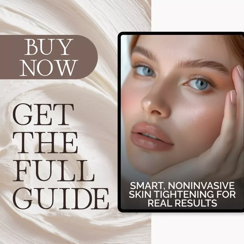 Smart, Noninvasive Skin Tightening for Real Results | Expert Guide to Natural Firming | Digital Download with Tips for Noninvasive Skin Firming, Collagen Boosting & At-Home Skin Renewal