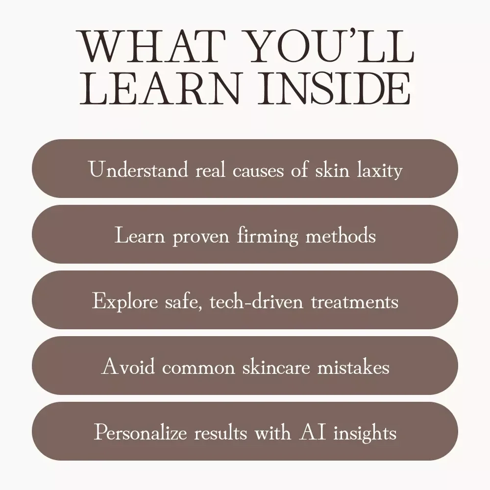 Smart, Noninvasive Skin Tightening for Real Results | Expert Guide to Natural Firming | Digital Download with Tips for Noninvasive Skin Firming, Collagen Boosting & At-Home Skin Renewal