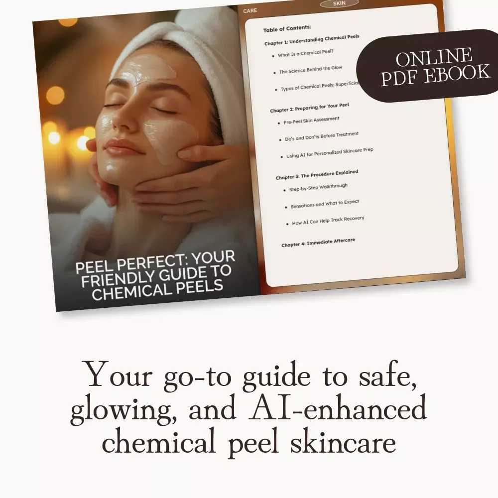 Peel Perfect: Your Friendly Guide to Chemical Peels | Skincare eBook for Beginners | Learn What to Expect During a Chemical Peel | AI-Enhanced Skin Recovery Guide
