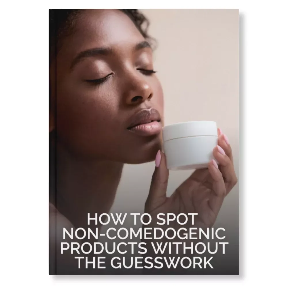 How to Spot Non-Comedogenic Products Without the Guesswork | Digital Guide for Clear Skin & Smart Shopping | Learn how to tell if a product is non-comedogenic – Label Reading, Ingredients, AI Tools & Routine Tips