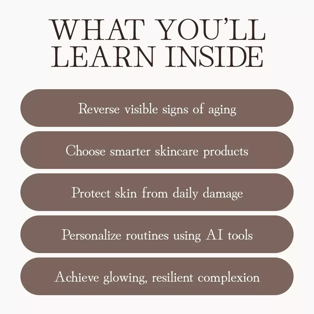 Unlocking the Power of Antioxidants for Ageless Skin | eBook Guide on Why Antioxidants Matter in Anti-Aging Skincare | Digital Download for Glowing, Youthful Skin