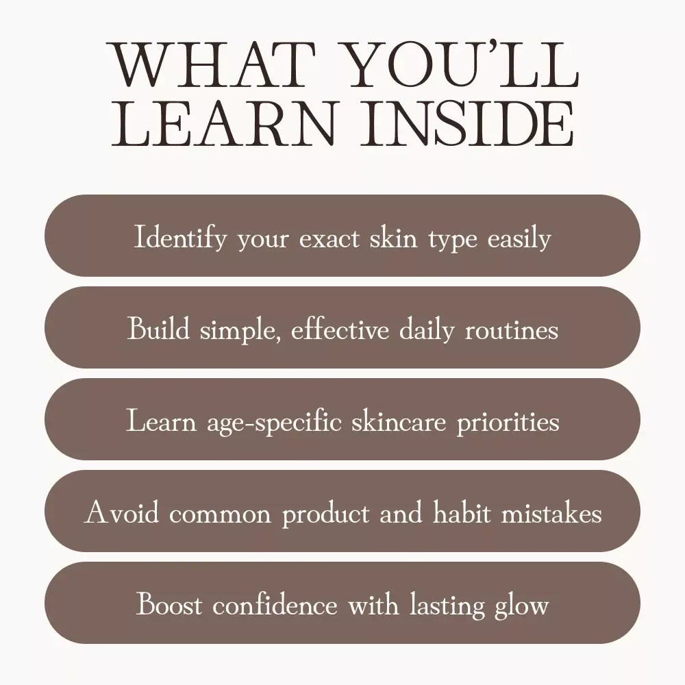 Your Ageless Guide to Skincare That Actually Works | Digital eBook for Radiant Skin at Any Age | Learn How to Build a Skincare Routine That Works at Any Age | Skincare Routine Guide for Timeless, Glowing Skin