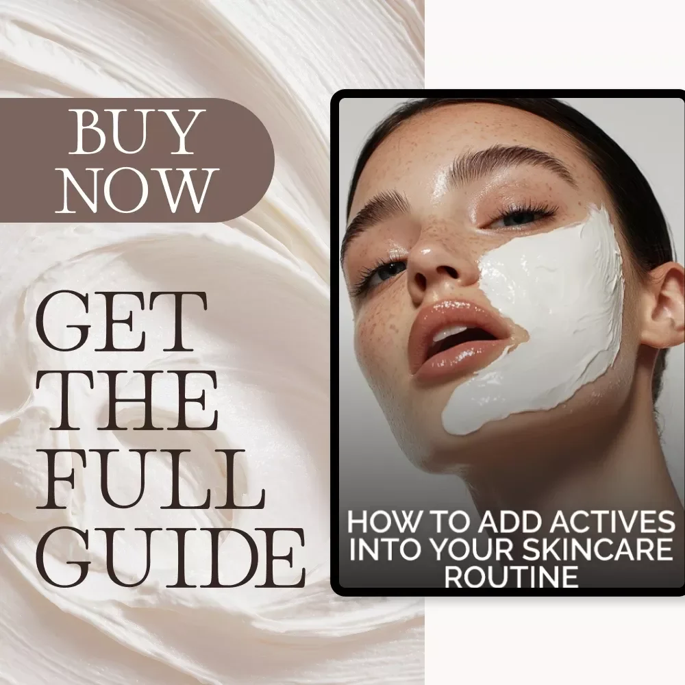 How to Add Actives into Your Skincare Routine – Digital Skincare Guide for Glowing Skin | Step-by-Step eBook on Using Vitamin C, Retinol, AHAs/BHAs & Niacinamide