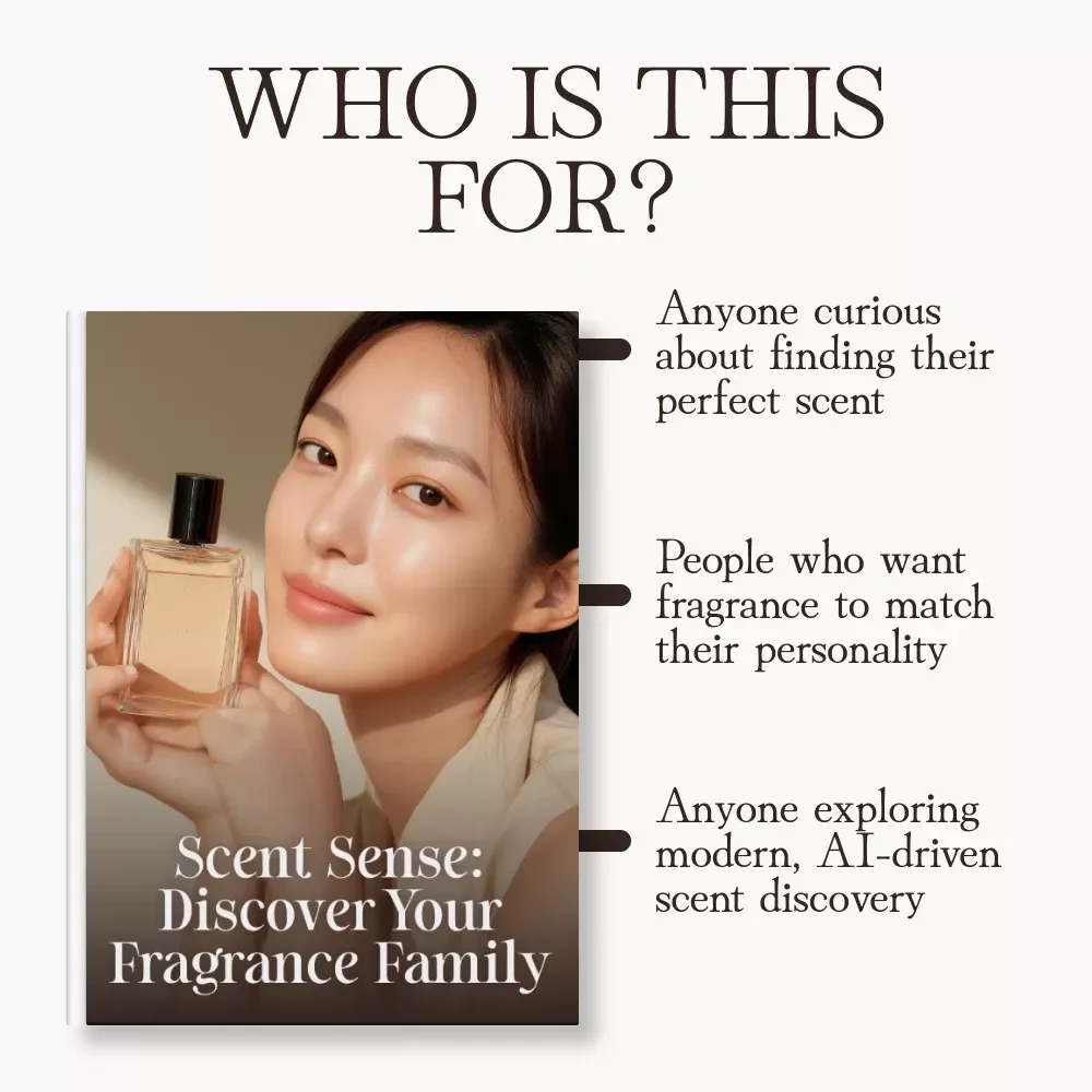 Scent Sense: Discover Your Fragrance Family | eBook Guide on How to Find Your Fragrance Family | Learn Fragrance Families, Notes & AI Scent Tools for Your Signature Scent