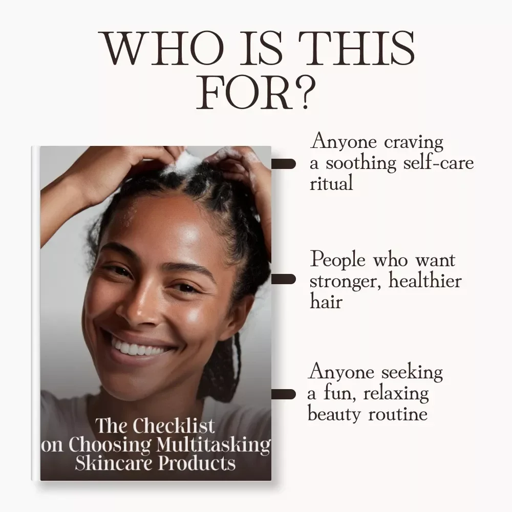 Scalp Bliss: Your Fun & Easy Scalp Massage Checklist | Relaxation Guide for Healthy Hair | How to Incorporate Scalp Massages into Your Routine | Self-Care Digital Download