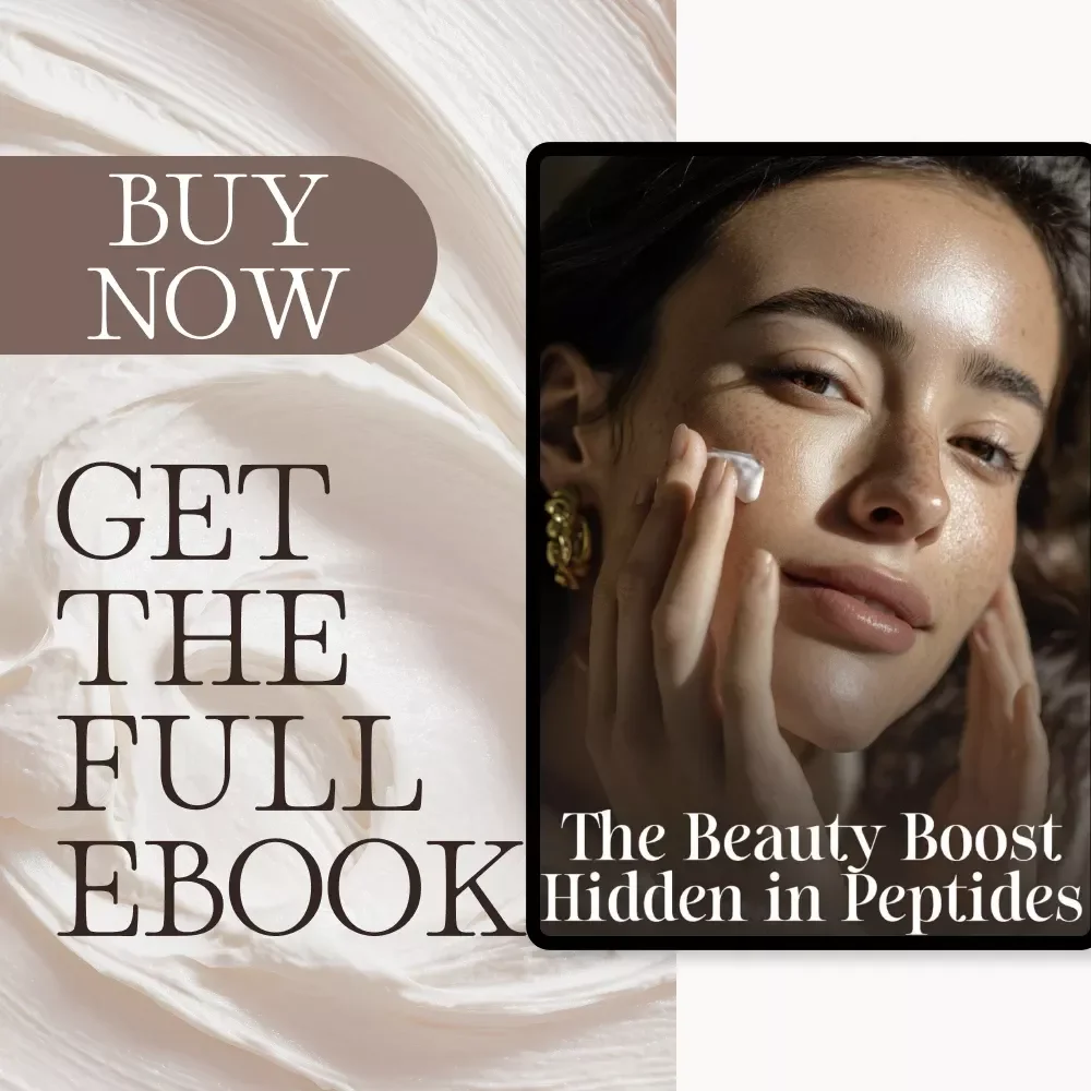 The Beauty Boost Hidden in Peptides | Skincare eBook on What Are Peptides and Do They Work for Skin Firming | Digital Download Anti-Aging Guide for Radiant, Firm Skin