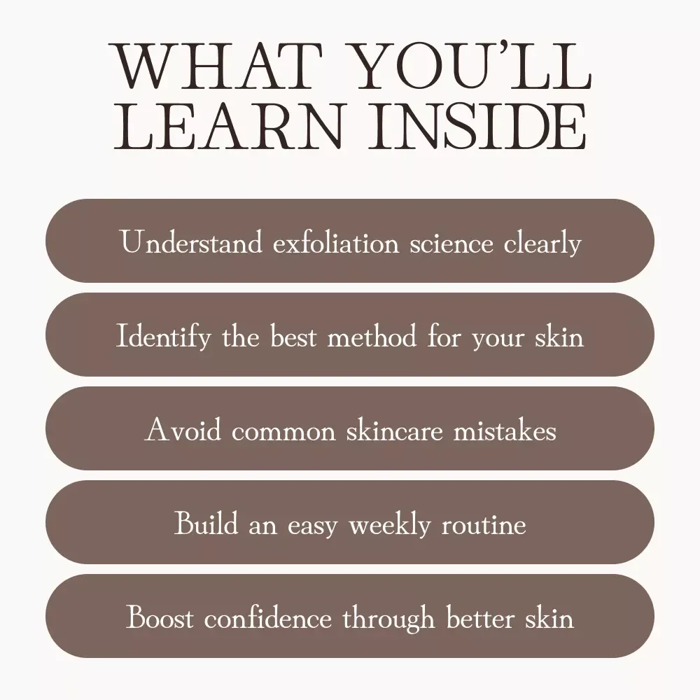 Chemical vs Physical Exfoliants Made Simple | Skincare Guide for Glowing, Smooth Skin | When Should I Use Chemical Exfoliants vs Physical Exfoliants?