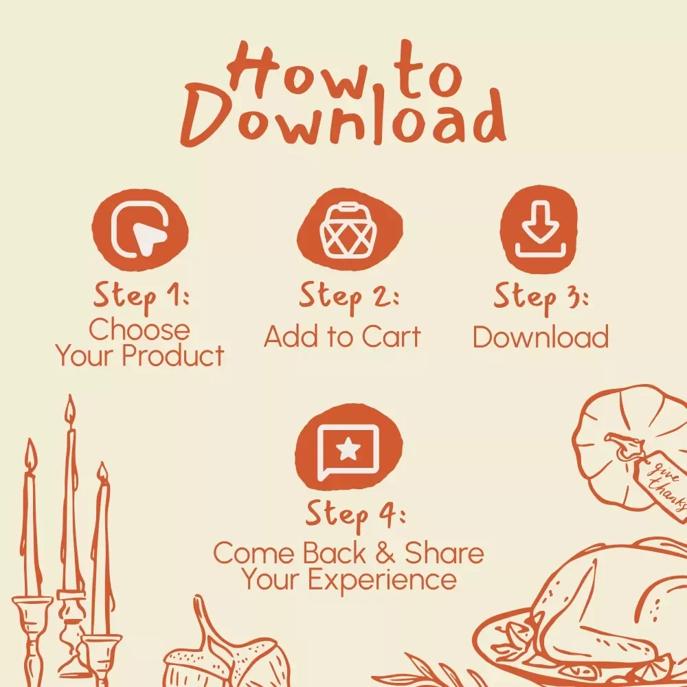 How to Make Thanksgiving Party Favors Everyone Will Love | DIY Thanksgiving eBook, Holiday Party Ideas, Digital Download Guide for Creative Favor Making