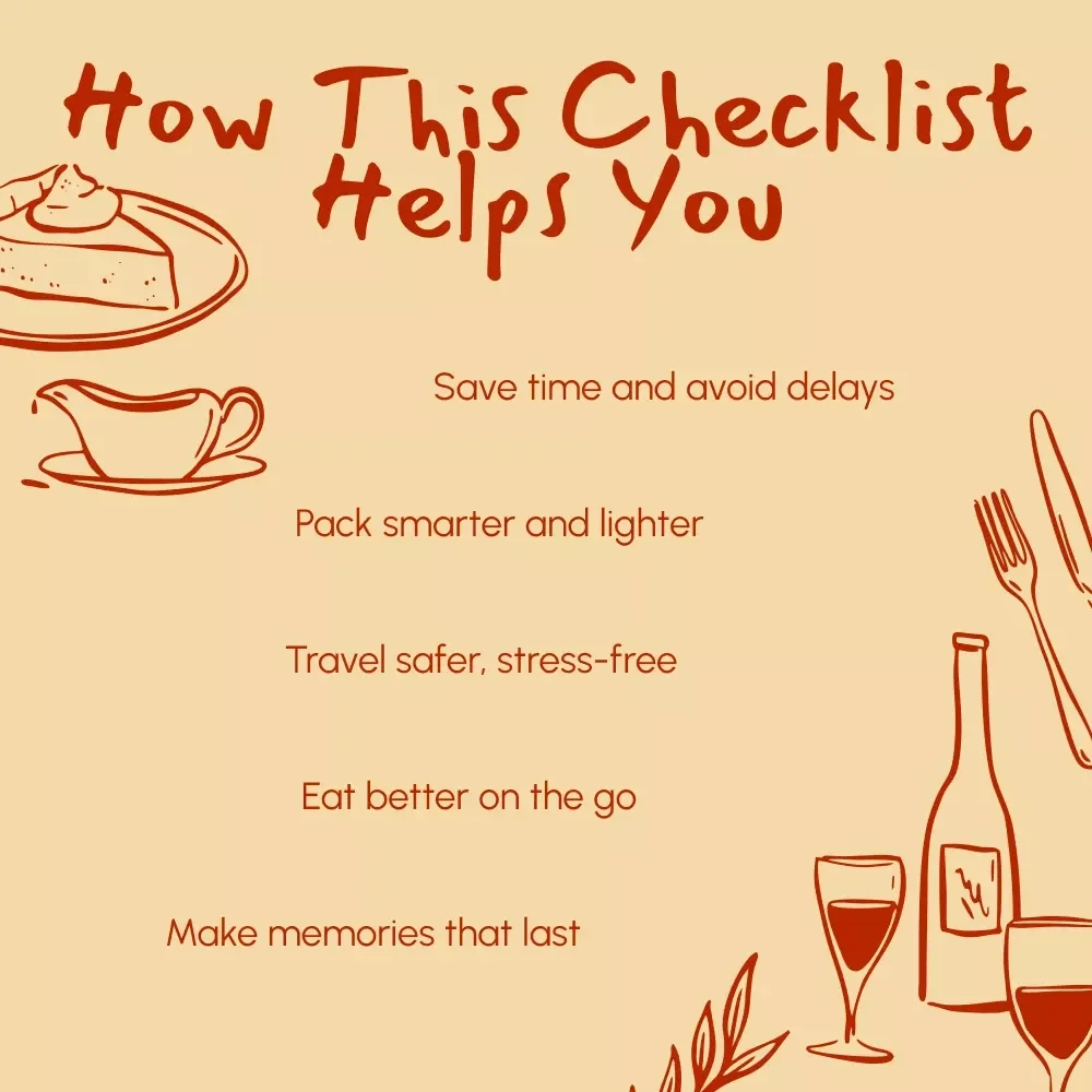 Gobble Up the Road – How to Plan a Thanksgiving Road Trip Checklist | Digital Travel Guide for Stress-Free Holiday Adventures