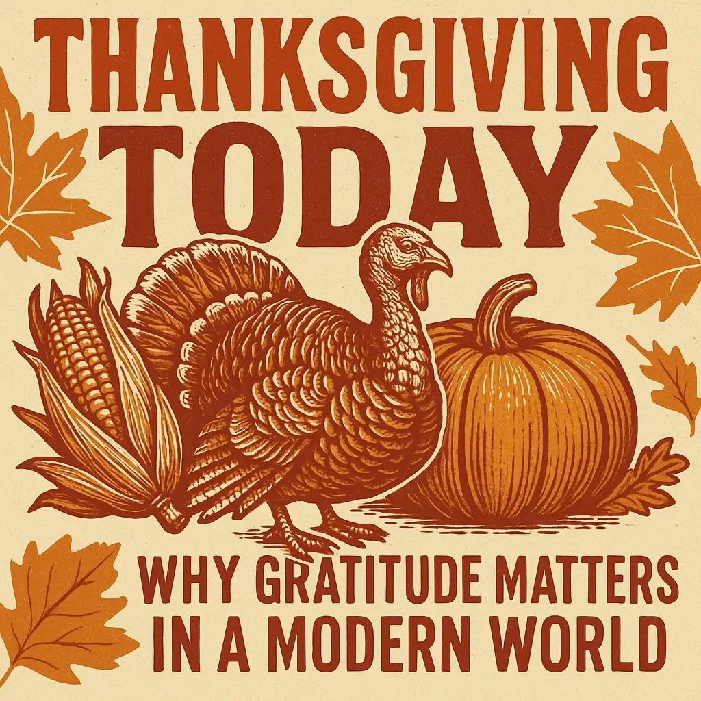 Thanksgiving Today: Why Gratitude Matters in a Modern World | Digital eBook Guide on Why is Thanksgiving Important Today | Mindful Living, Gratitude Practices & Modern Traditions
