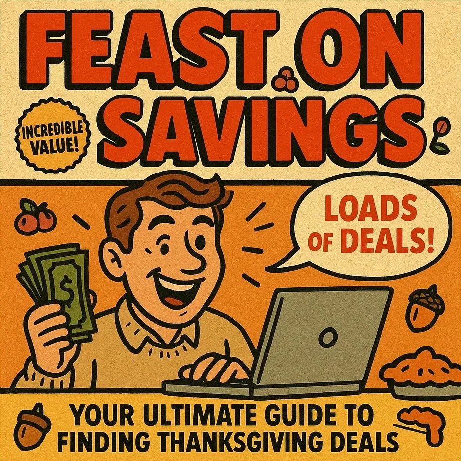 Feast on Savings: Your Ultimate Guide to Finding Thanksgiving Deals | Digital Download Guide for Smart Shoppers | Learn How to Find Thanksgiving Deals Like a Pro | eBook + Printable PDF for Holiday Savings