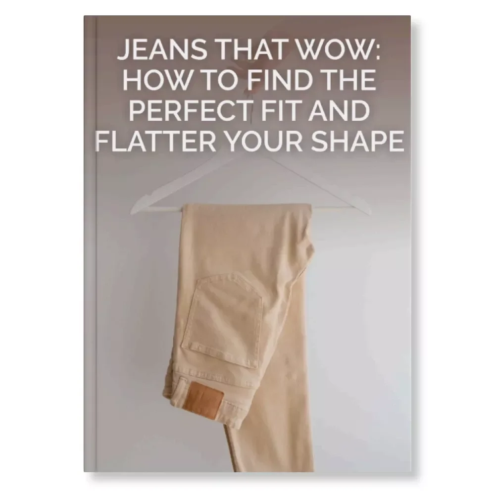 Jeans That Wow: How to Find the Perfect Fit and Flatter Your Shape | Digital Download Style Guide for Women | Denim Fit eBook, Fashion Checklist & Body Shape Styling Tips