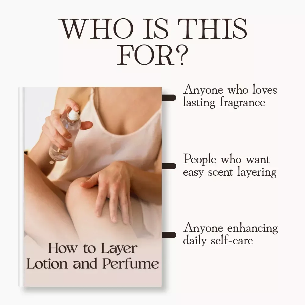 How to Layer Lotion and Perfume Checklist | Printable Fragrance Layering Guide | How to Layer Body Lotion and Perfume for Long-Lasting Scent