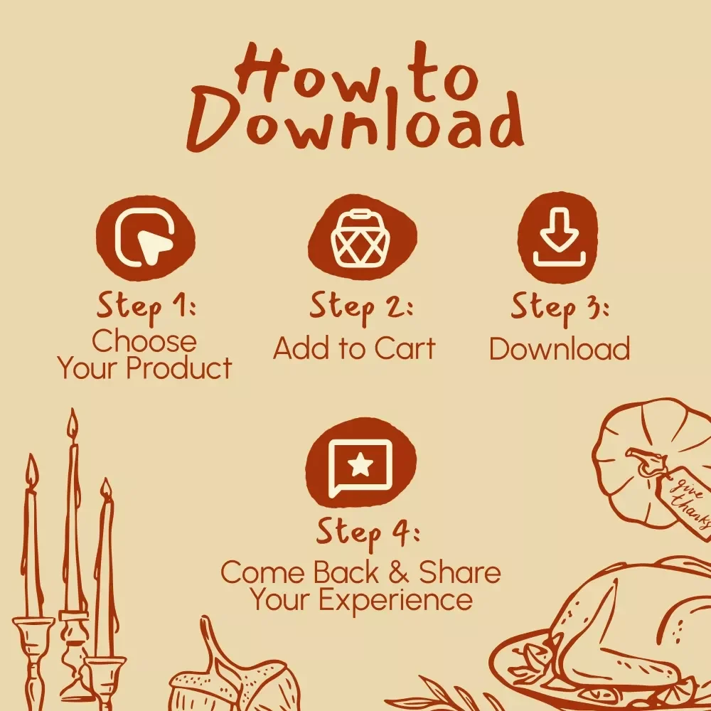 Last-Minute Thanksgiving Planning Hacks: Stress Less, Feast More | Printable Holiday Checklist | Instant Digital Download for Busy Hosts