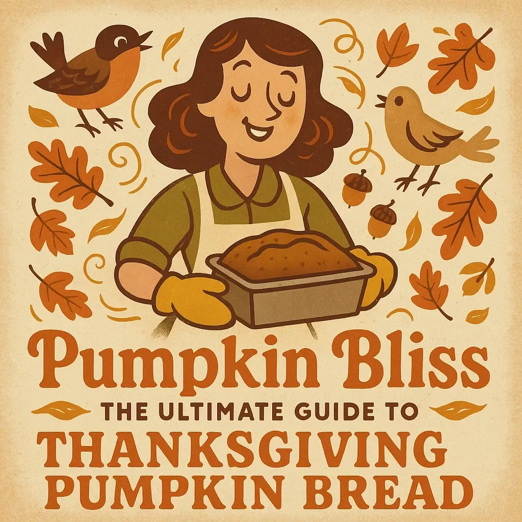 Pumpkin Bliss: The Ultimate Guide to Thanksgiving Pumpkin Bread | Digital Download eBook for Home Bakers | Best Way to Prepare Thanksgiving Pumpkin Bread | Fall Baking Recipes & Holiday Treat Inspiration