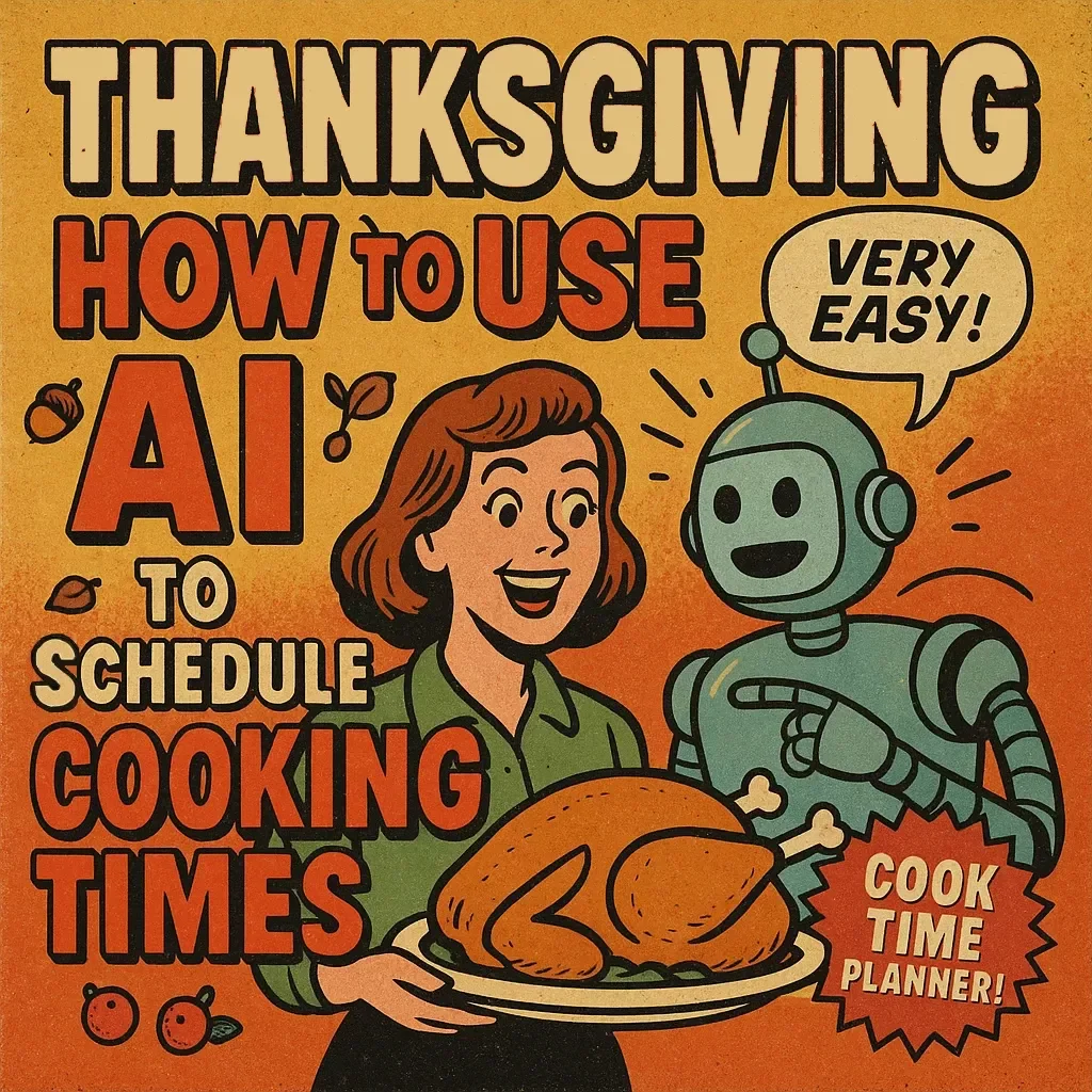 Checklist: How to Use AI to Schedule Cooking Times | Smart Kitchen Planner | Digital Download | AI Cooking Guide for Busy Home Chefs