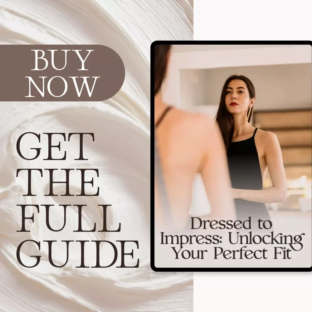 Dressed to Impress: Unlocking Your Perfect Fit | Body Shape Guide for Women | Digital Fashion eBook | Personal Style, Dress Fit & AI Styling Tips