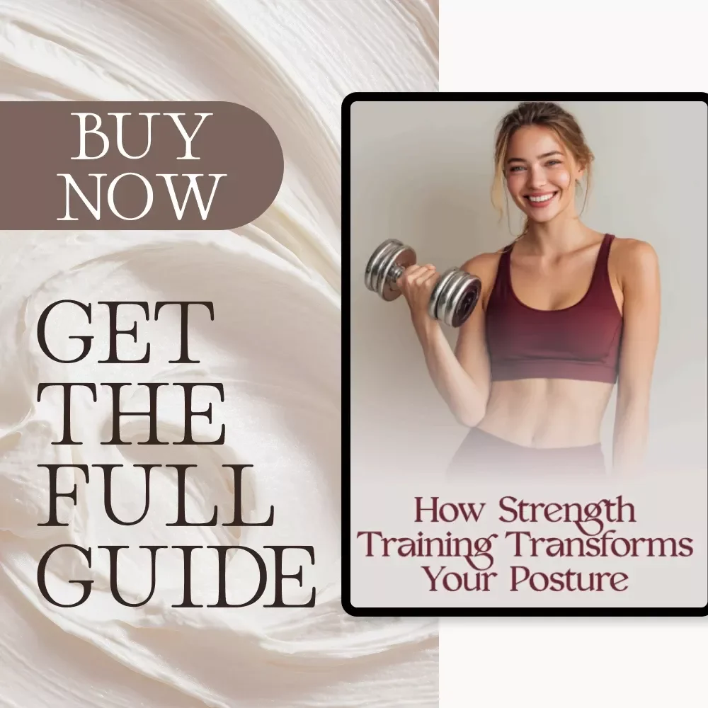 How Strength Training Transforms Your Posture | Digital Guide for Better Alignment, Confidence & Strength | Fitness eBook, Posture Correction, AI Training Tips, Printable PDF Download