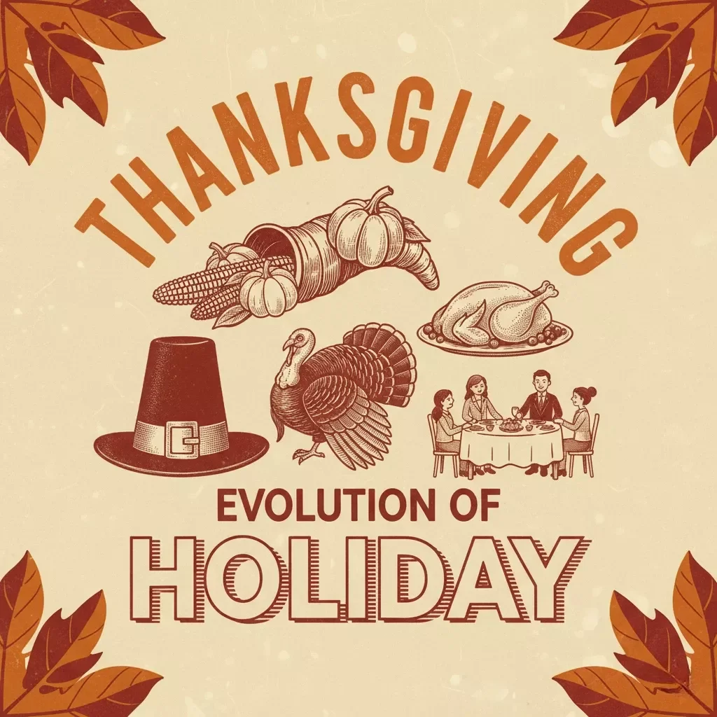 Thanksgiving Evolution of Holiday – Digital History eBook | Explore Origins, Traditions & Modern Culture | Educational Thanksgiving Guide for Teachers, Students & History Lovers