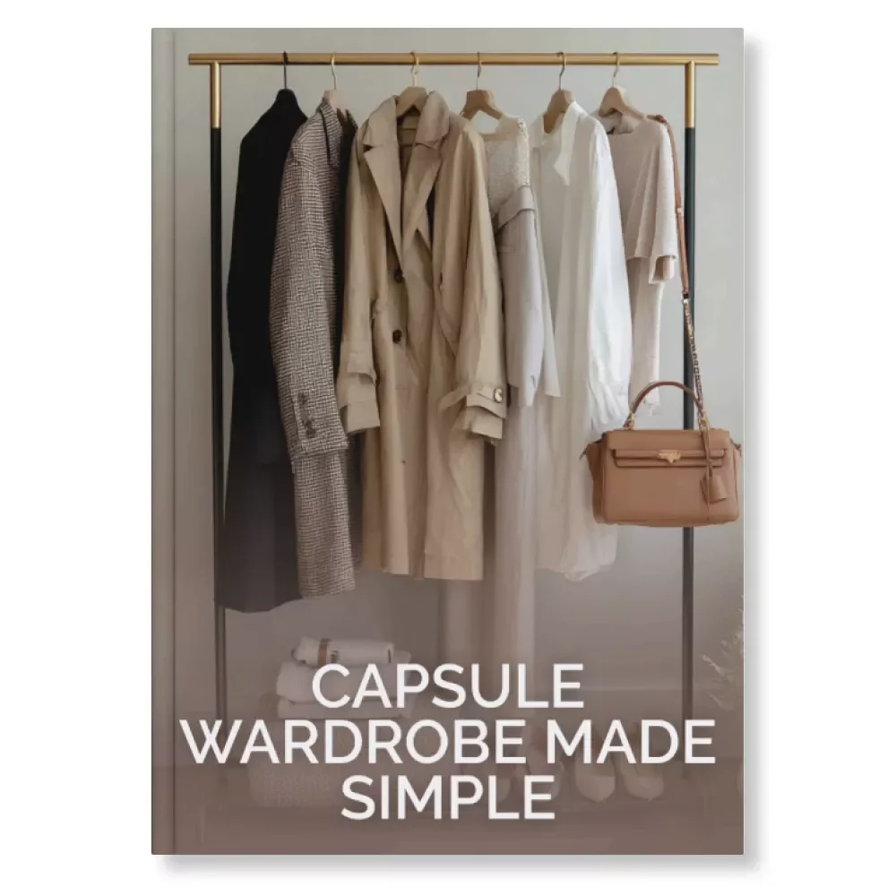 Capsule Wardrobe Made Simple | Minimalist Fashion eBook | Digital Guide to Curating Your Timeless Style | AI-Powered Wardrobe Planner | Sustainable Closet Checklist Download