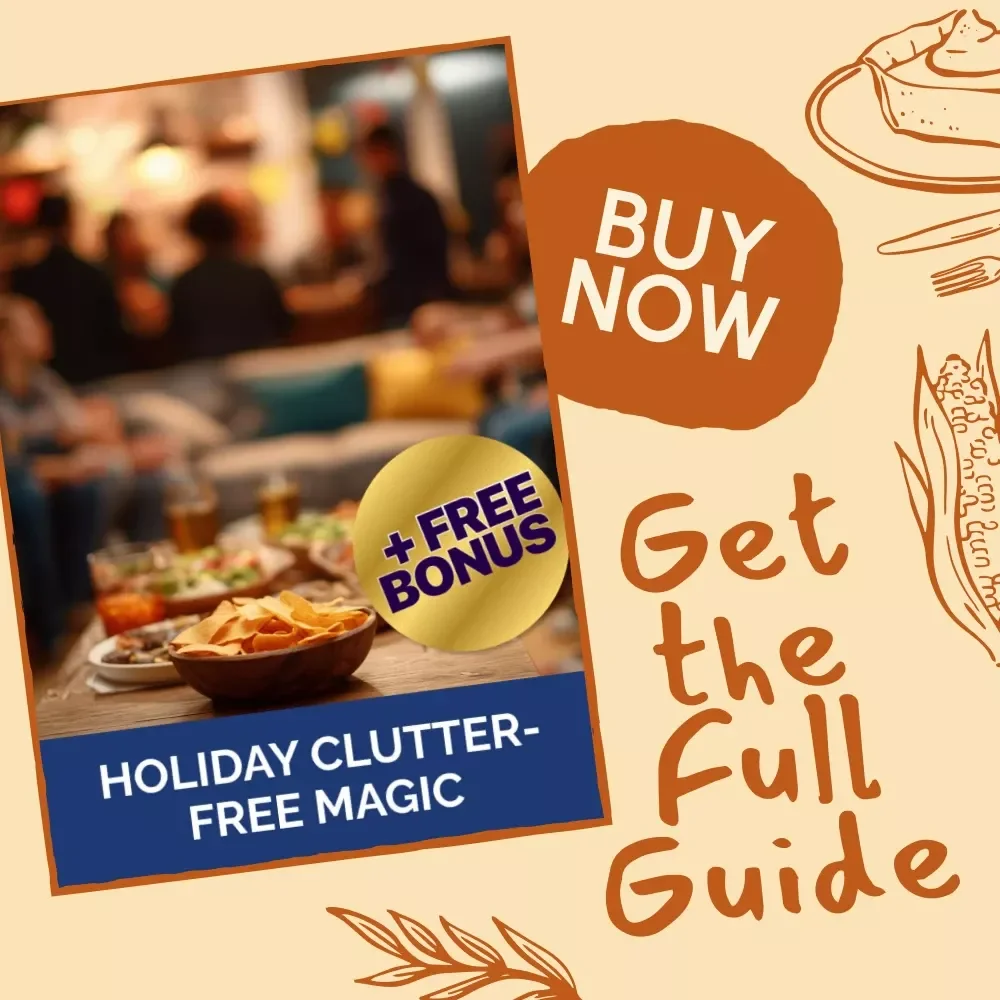 Holiday Clutter-Free Magic | How to Declutter Before the Holiday Rush | Minimalist Holiday Guide, Festive Organization eBook, Digital Decluttering Checklist