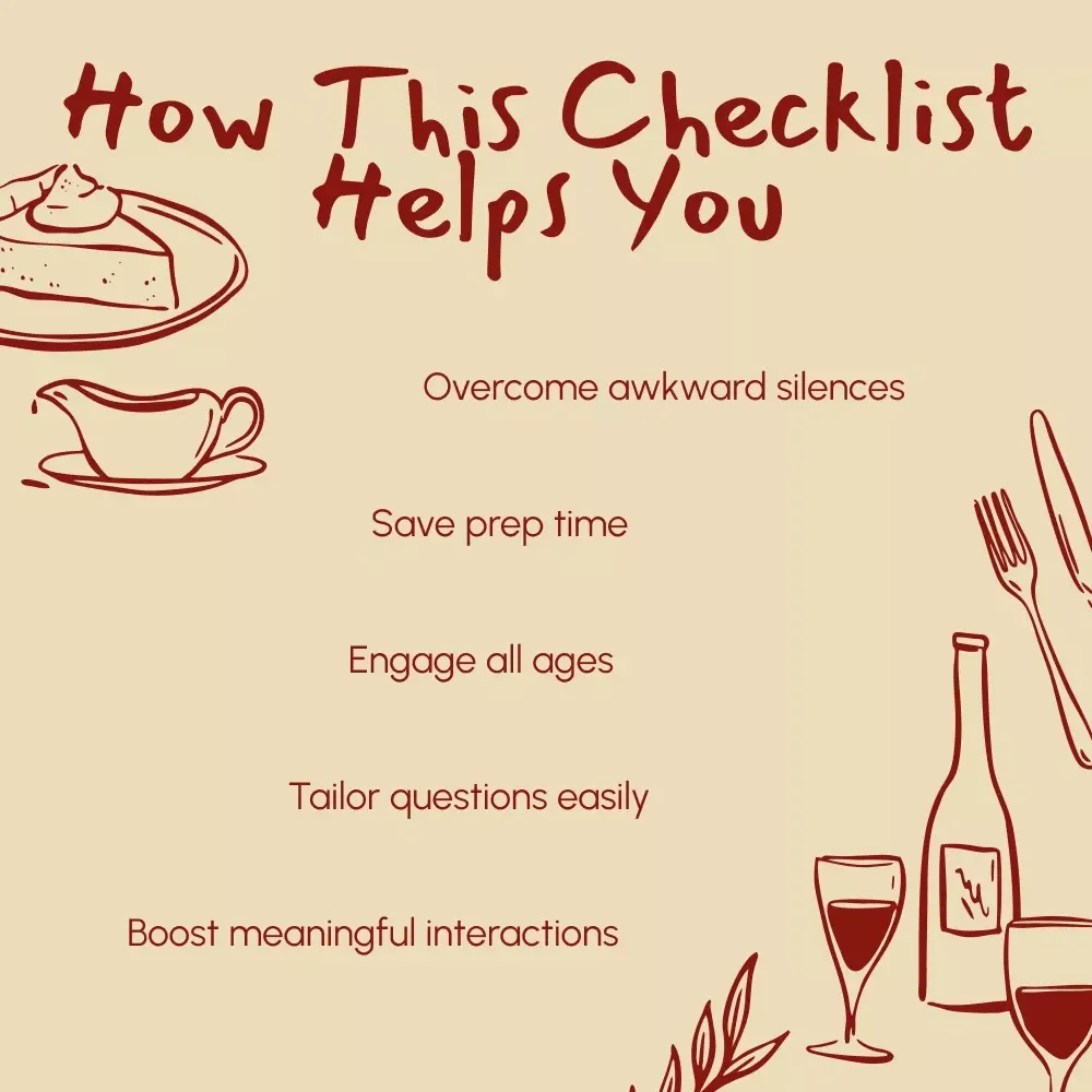 ChatGPT Conversation Ideas Checklist – How to Ask ChatGPT for Conversation Starter Ideas, Icebreakers, Family & Group Questions, eBook Digital Download