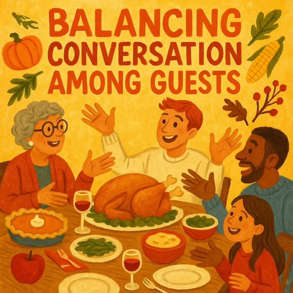 Balancing Conversation Among Guests – Digital Guide, eBook & Checklist for Hosting, Icebreakers, and Engaging Group Discussions