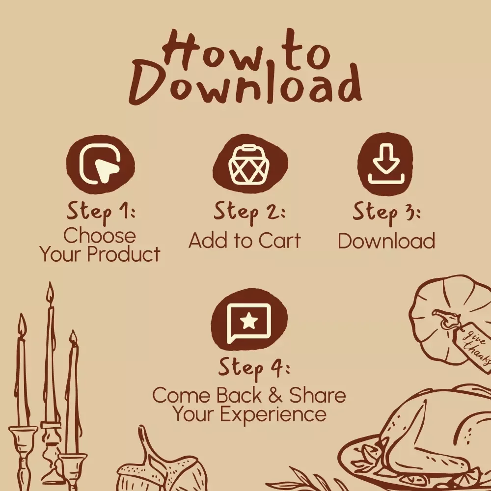 Thanksgiving Dinner Budget Checklist: Feast Without Breaking the Bank | Printable Budget Planner for Thanksgiving Dinner | Digital Download for Smart Holiday Savings