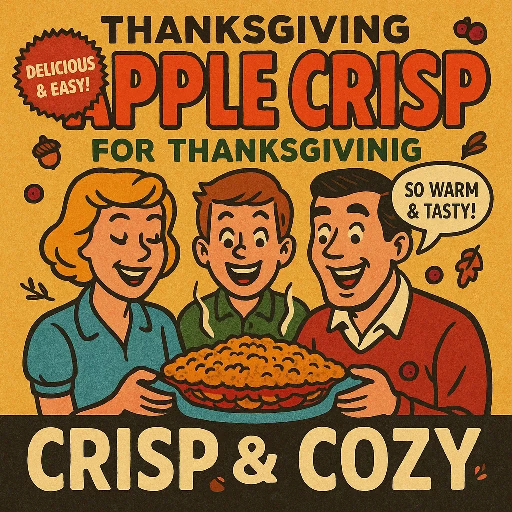 Crisp & Cozy: Your Ultimate Gluten-Free Apple Crisp for Thanksgiving | Digital Recipe Guide | Gluten-Free Baking eBook | Perfect Gluten-Free Apple Crisp Recipe for Thanksgiving Dessert