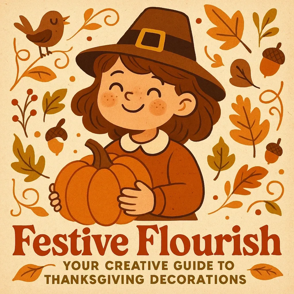 Festive Flourish: Your Creative Guide to Thanksgiving Decorations | DIY Thanksgiving Décor Ideas, Home Styling & Holiday Inspiration for a Cozy Celebration