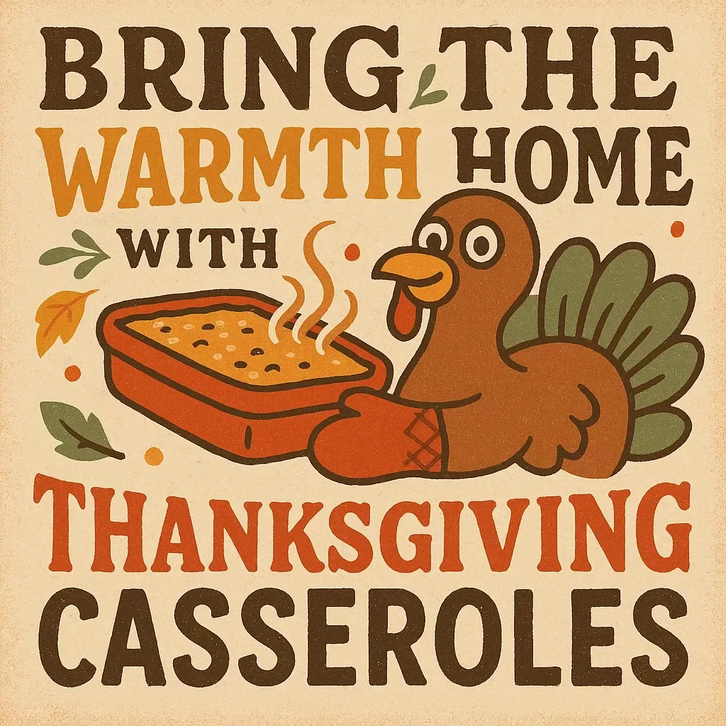 Bring the Warmth Home with Thanksgiving Casseroles | Digital Recipe Guide for Delicious thanksgiving casserole recipes, Comfort Classics & Creative Twists