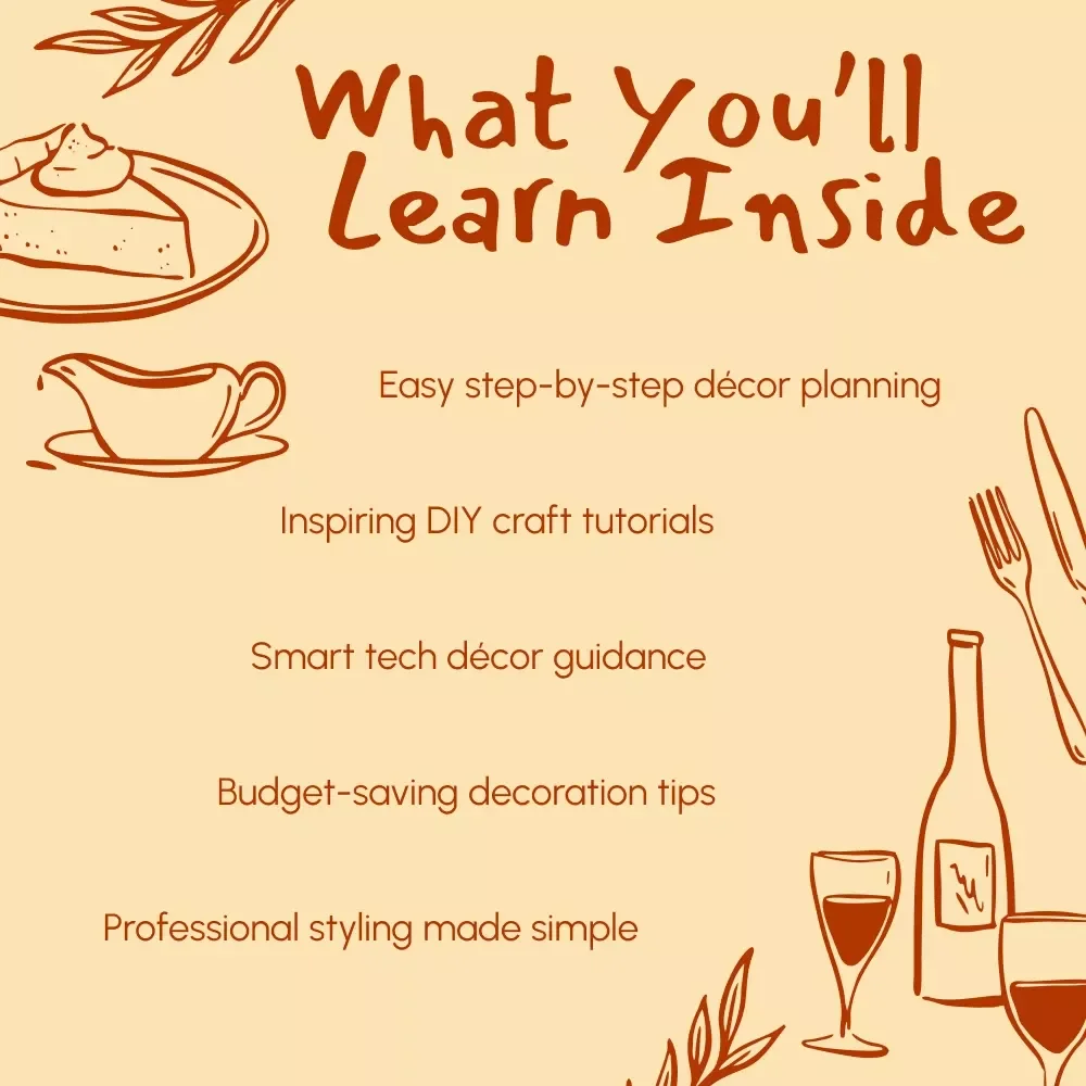 Festive Flourish: Your Creative Guide to Thanksgiving Decorations | DIY Thanksgiving Décor Ideas, Home Styling & Holiday Inspiration for a Cozy Celebration