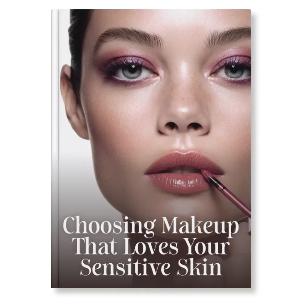 Choosing Makeup for Your Sensitive Skin | How to Choose Makeup for Sensitive Skin eBook | Gentle Beauty Guide for Calm, Glowing Skin